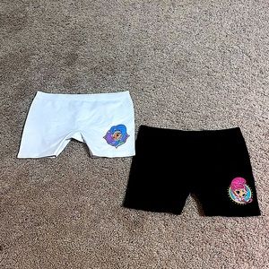 2 PC Matching Elastic Shorts Set